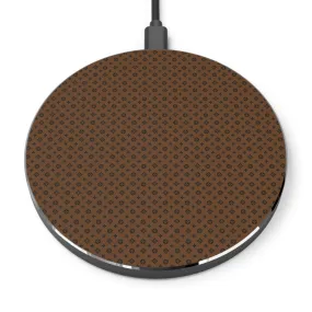 Brown Design Wireless Phone Charger