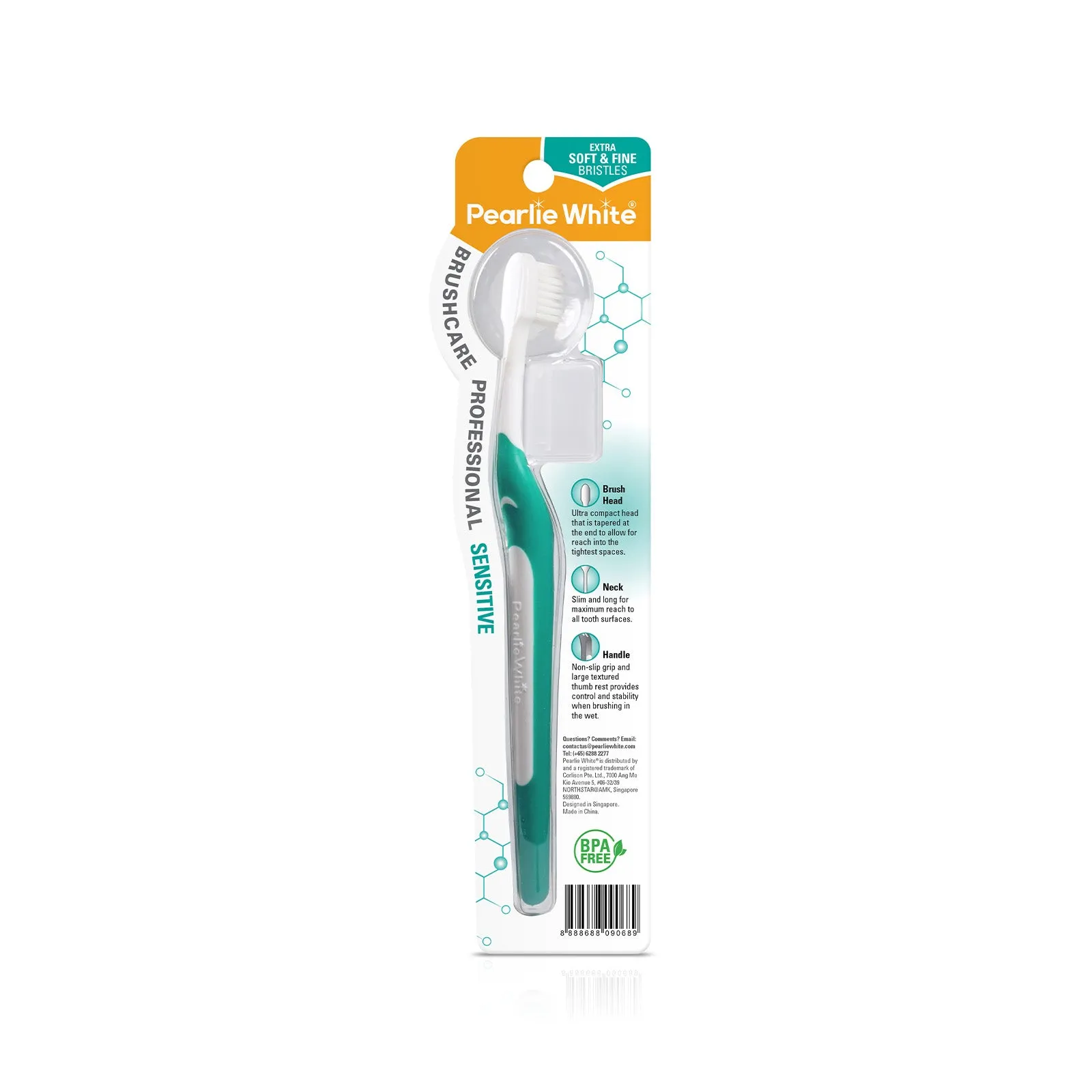 BrushCare Professional Sensitive Extra Soft Toothbrush