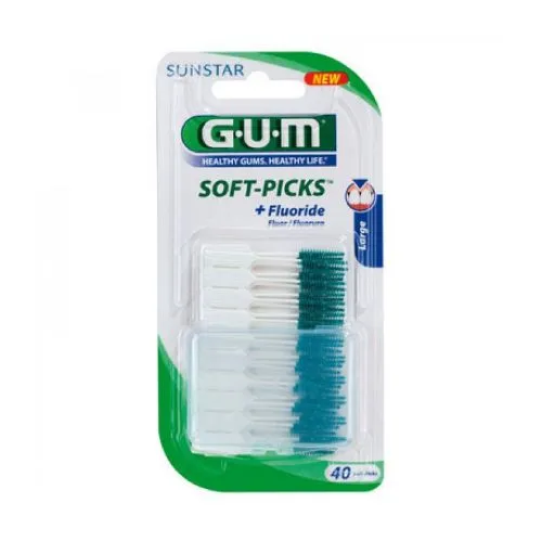 Butler Gum Soft Picks Large Toothpick 40 PC