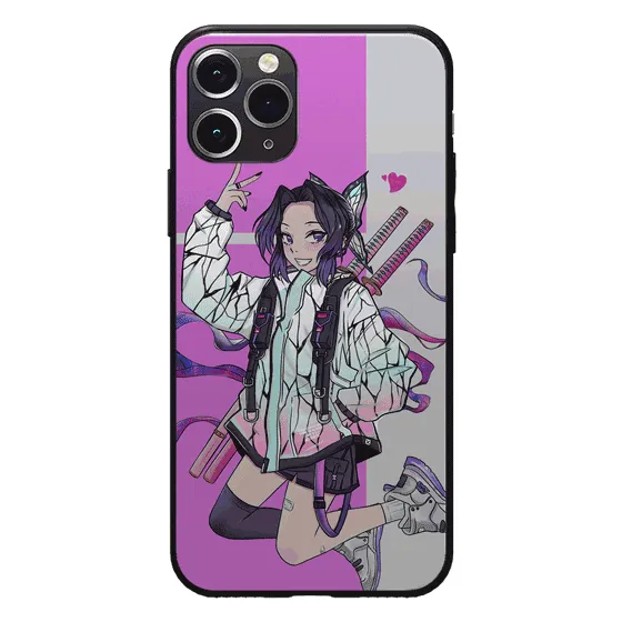 Butterfly Girl LED Case for iPhone