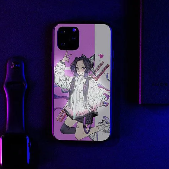 Butterfly Girl LED Case for iPhone