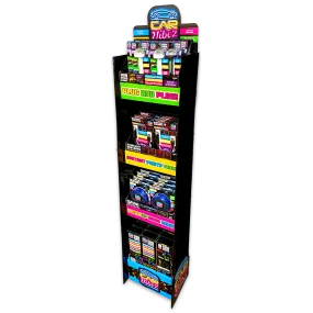 Car Lighting and Auto Accessories Assortment Floor Display - 40 Pieces Per Retail Ready Display 88540