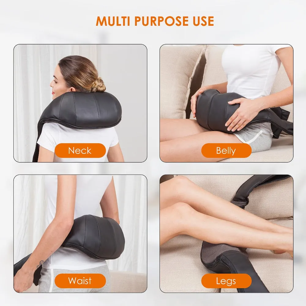 CF-6302 Comfier Neck & Shoulder Shiatsu Massager, Wall Plug In