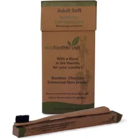 Charcoal Toothbrush - Adult (Soft Bristles)