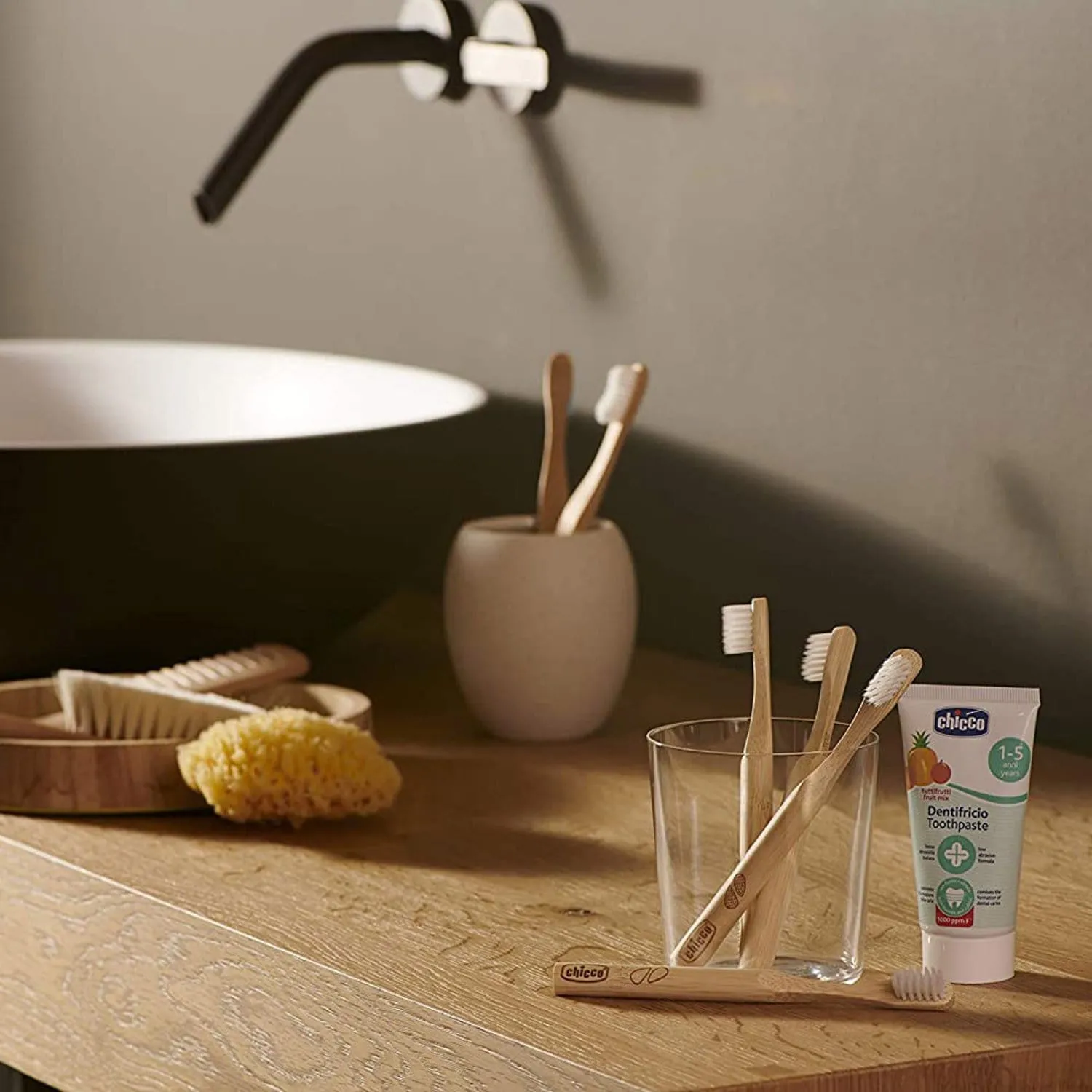 CHICCO BAMBOO TOOTHBRUSH 3Y 