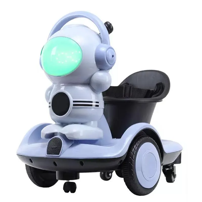 Children'S Electric 360-Degree Rotating Spaceship Bug Motorcycle Mc-57 Blue - Shop Now For Best Deals