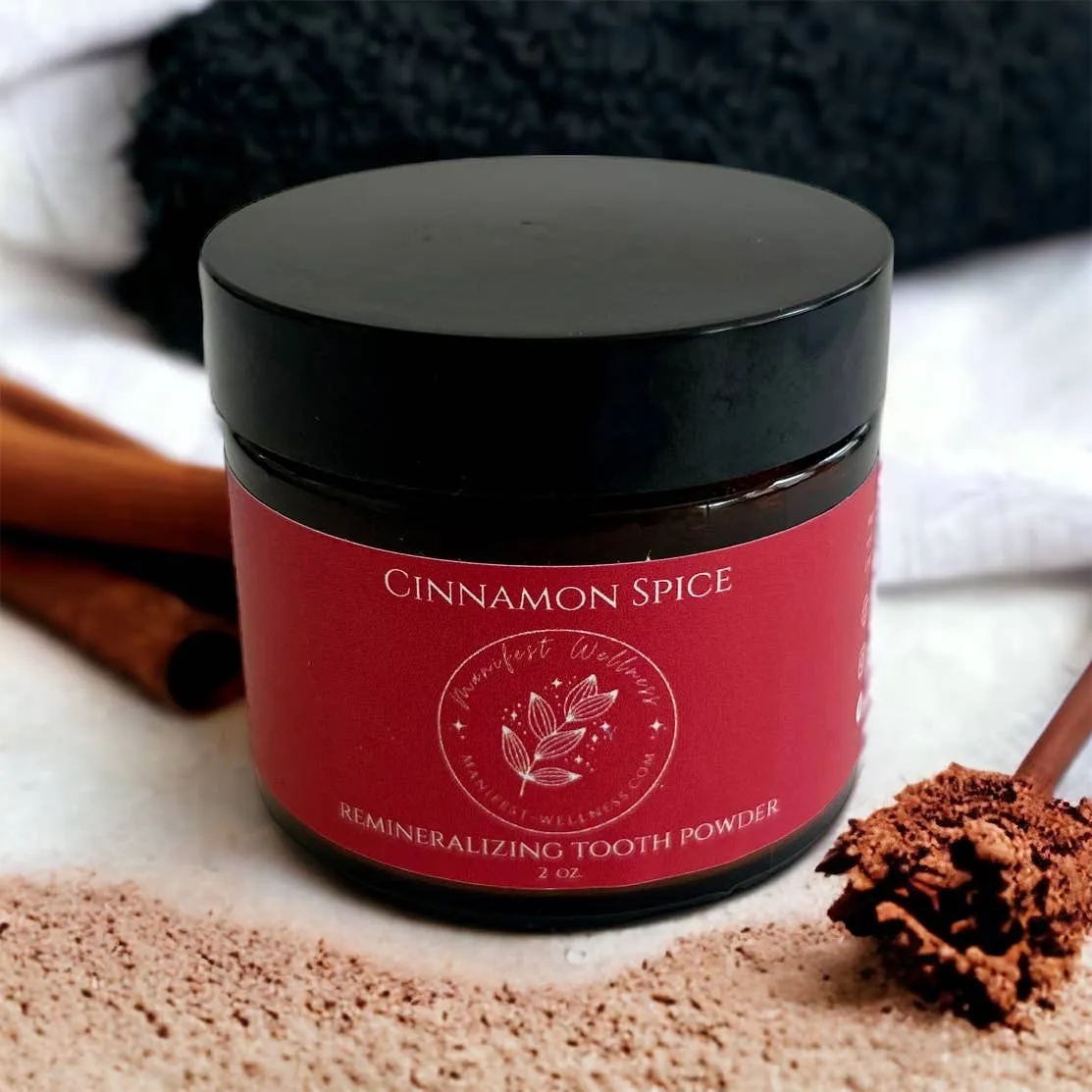 Cinnamon Spice Remineralizing Tooth Powder