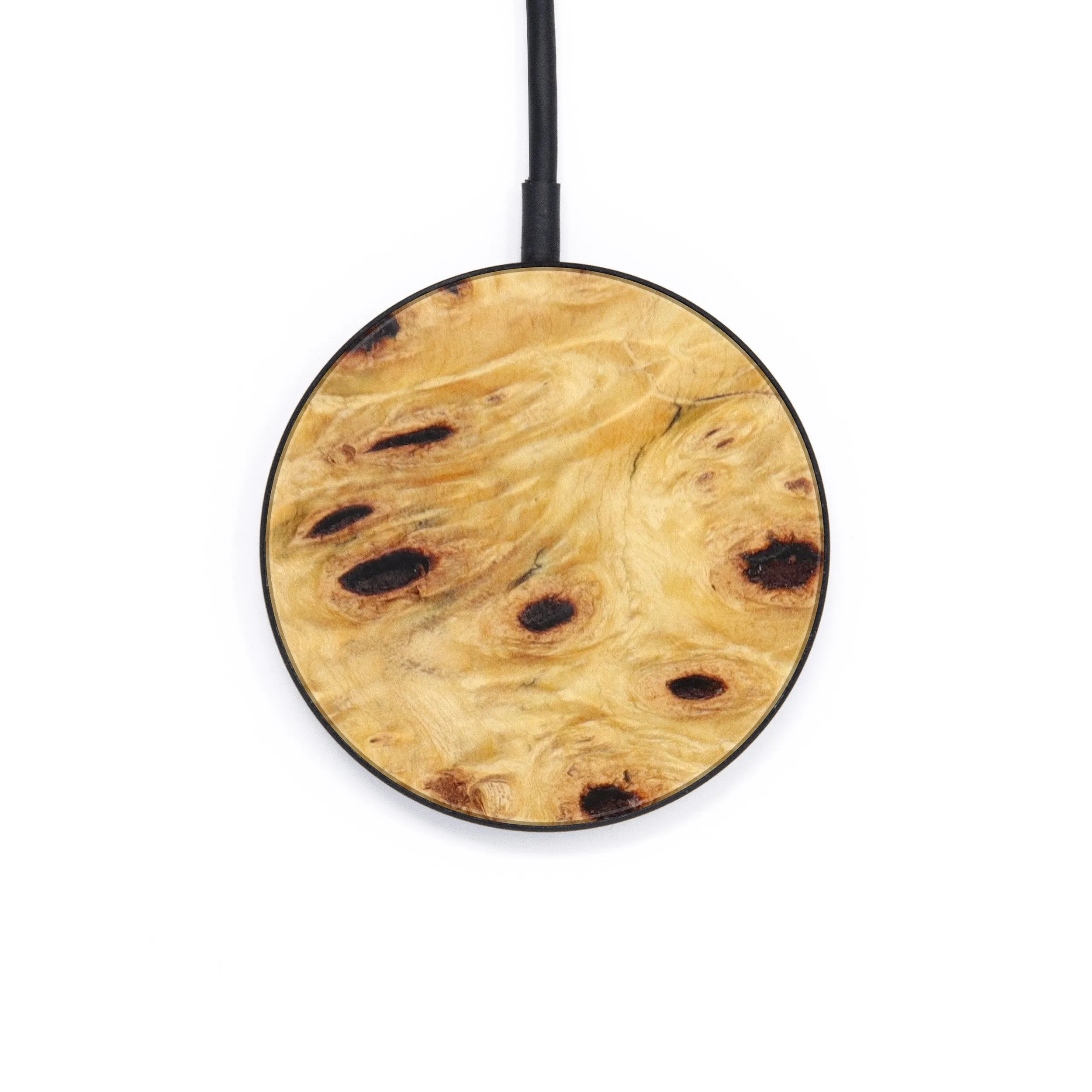 Circle Burl Wood Wireless Charger - Mella (Buckeye Burl, 608475)