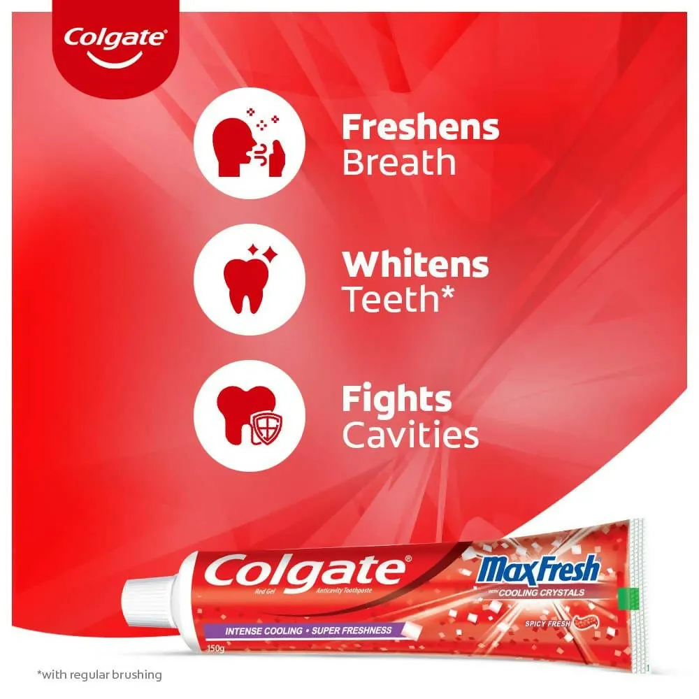 Colgate MaxFresh Anticavity Toothpaste Gel