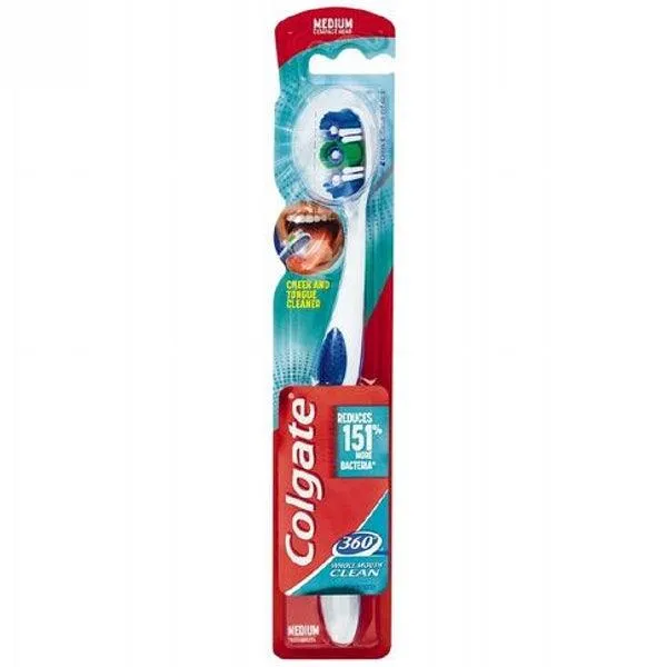 COLGATE TOOTH BRUSH 360 WHOLE MOUTH CLEAN 1`S