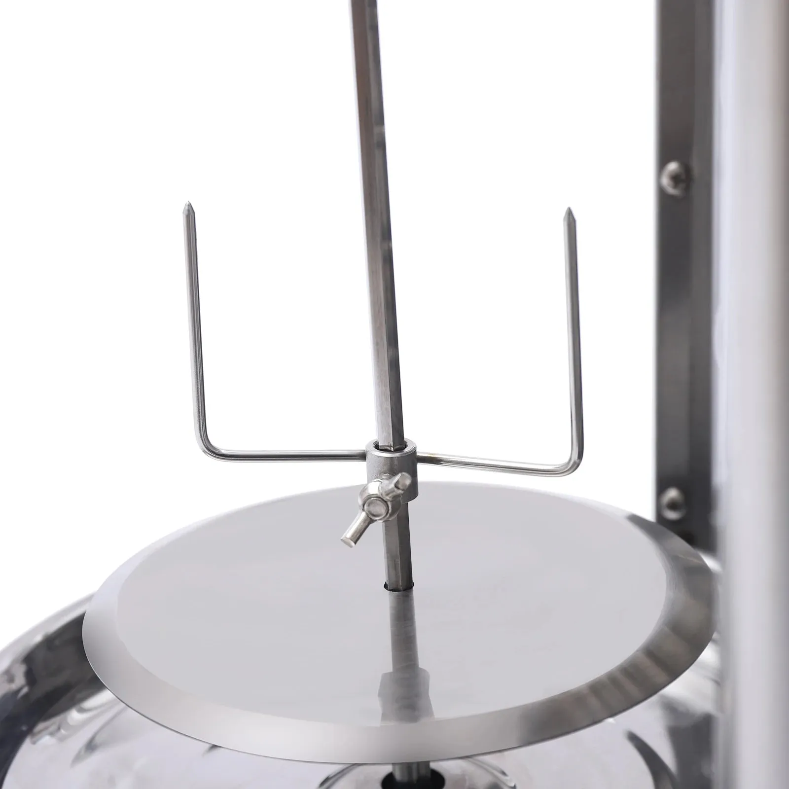 Commercial Electric Shawarma Rotisserie Grill Automatic Rotating Machine