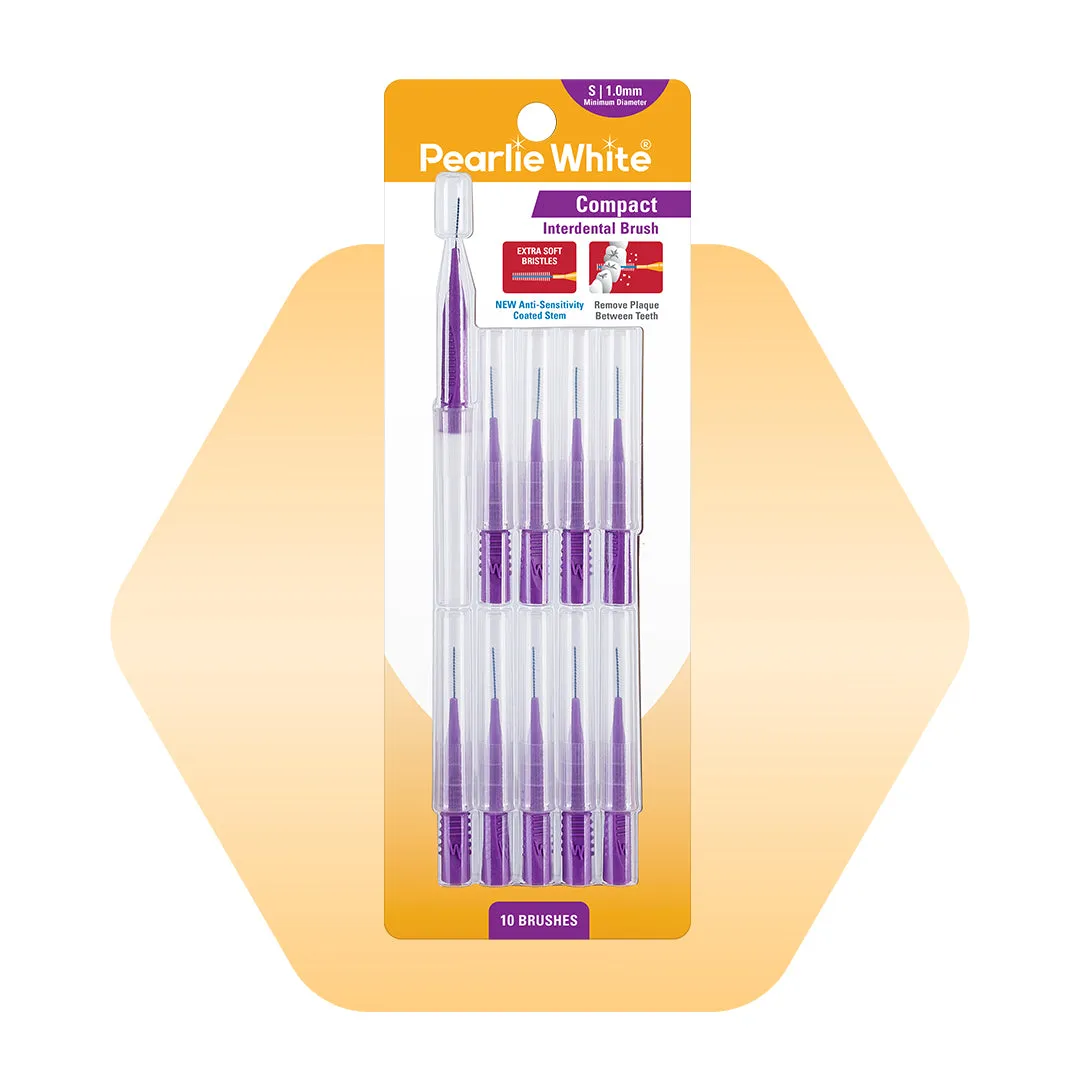 Compact Interdental Brushes - Pack of 10s