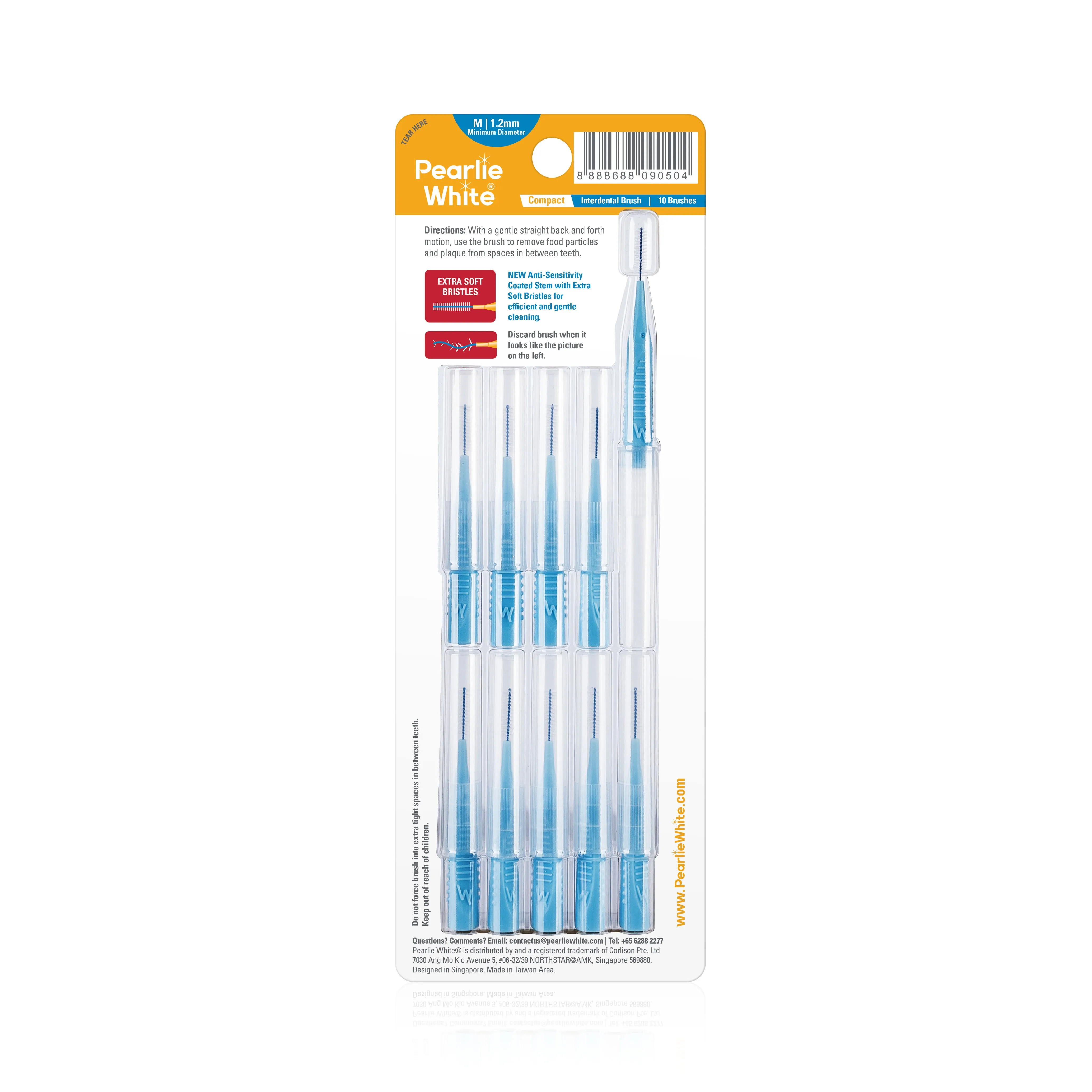 Compact Interdental Brushes - Pack of 10s