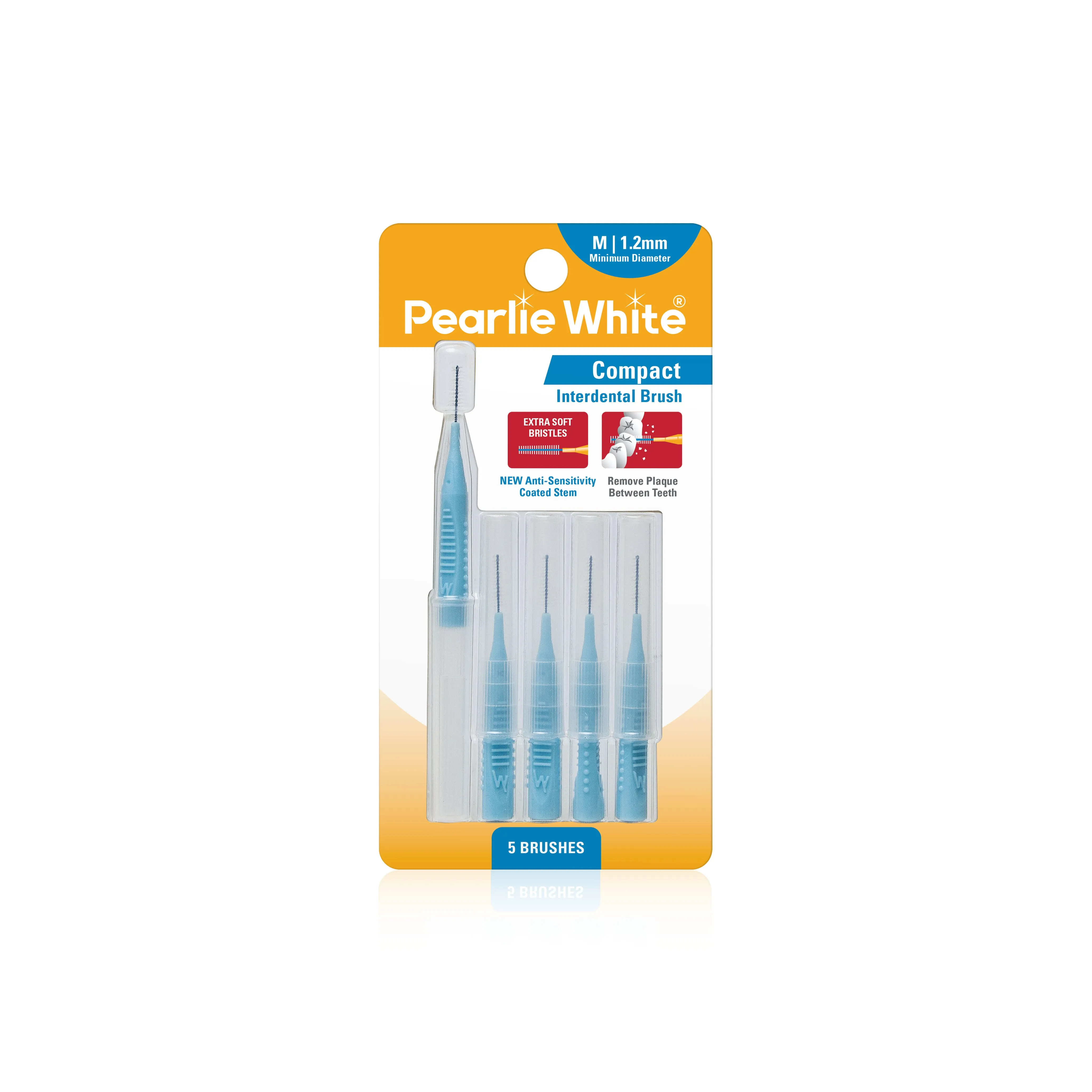 Compact Interdental Brushes - Pack of 5s