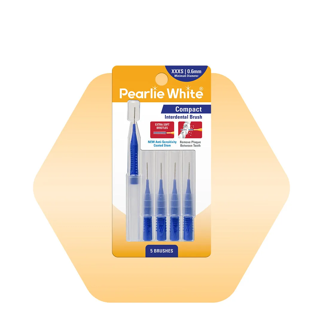 Compact Interdental Brushes - Pack of 5s