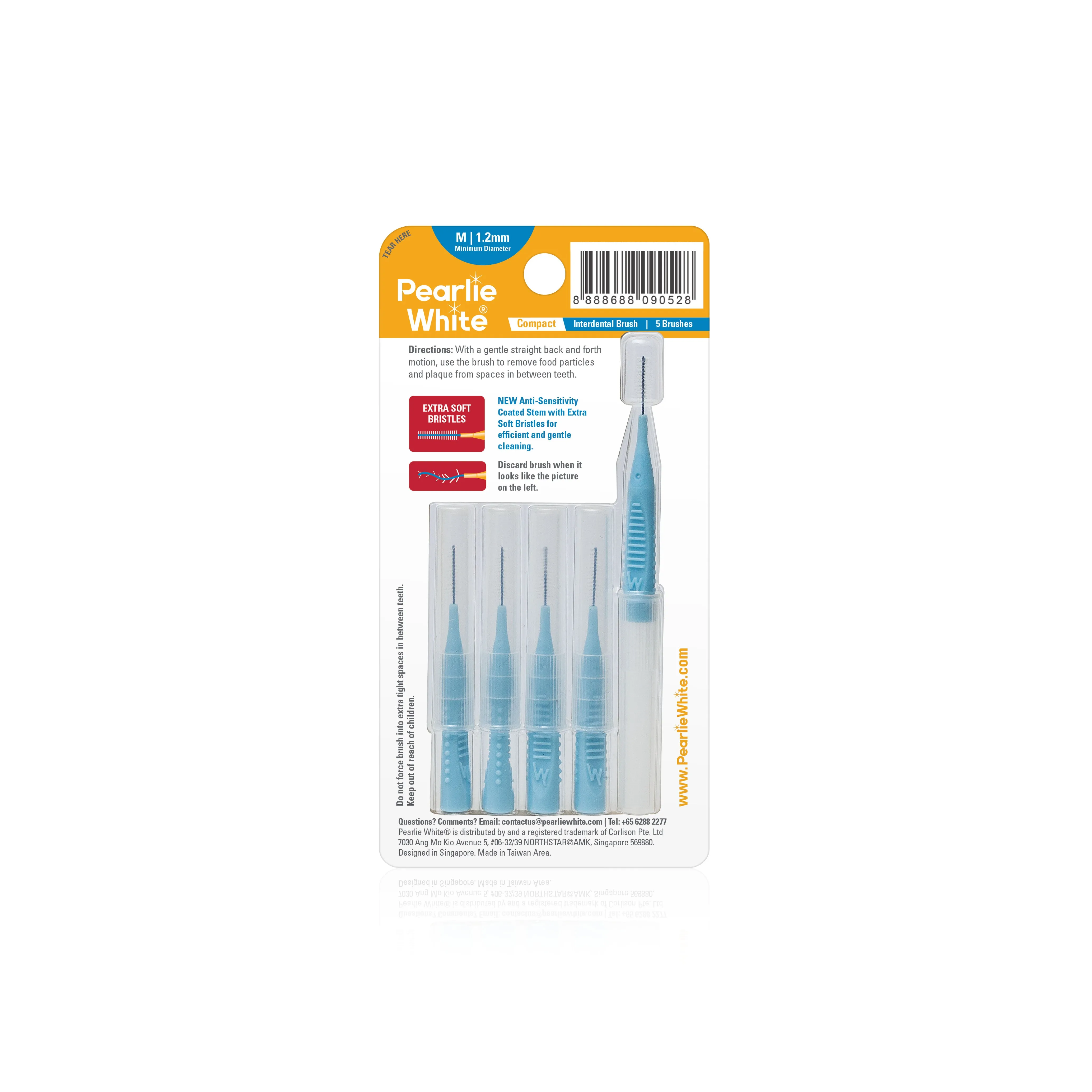 Compact Interdental Brushes - Pack of 5s