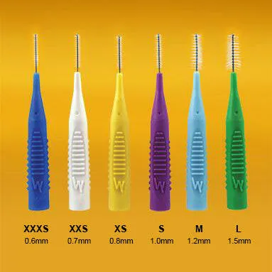 Compact Interdental Brushes - Pack of 5s