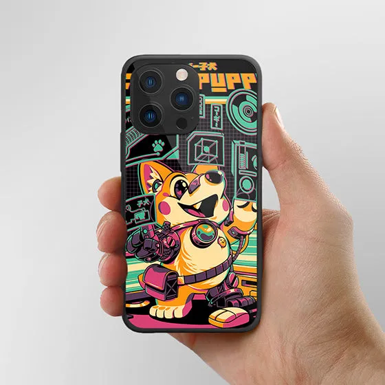 Corgi Punk LED Case for iPhone