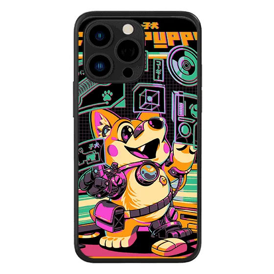 Corgi Punk LED Case for iPhone