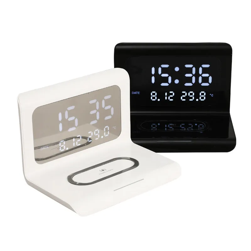 Cross border alarm clock wireless charger