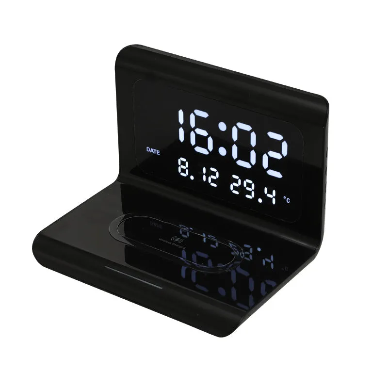 Cross border alarm clock wireless charger