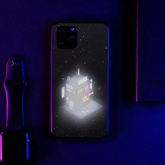 Cyberpunk juusu LED Case for iPhone