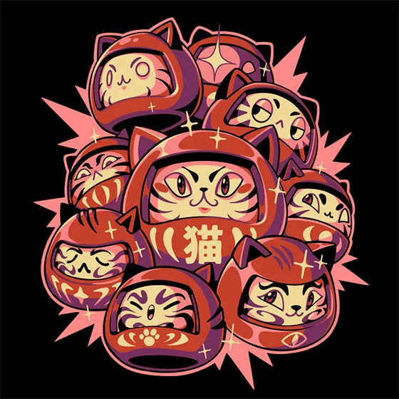 Daruma Cat LED Case for Samsung