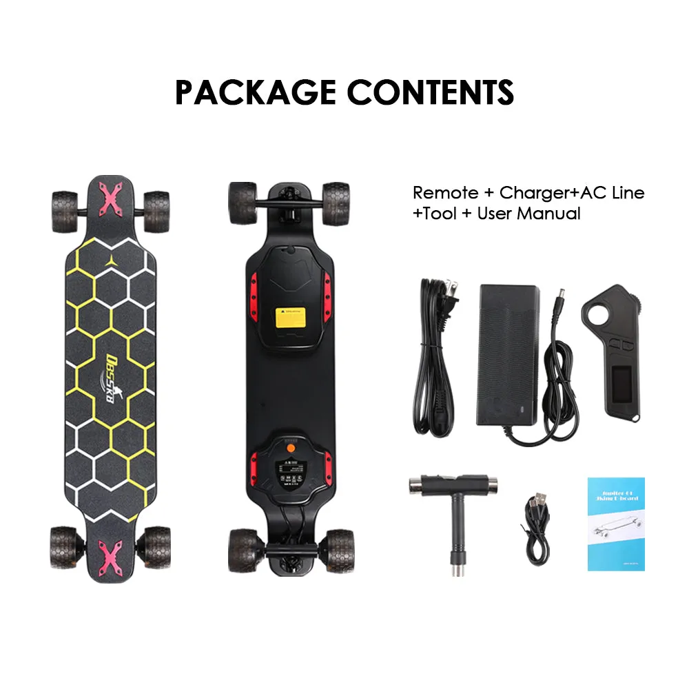 DBSSK8 H2B-02 MAX 36V 1000W Electric Skateboard