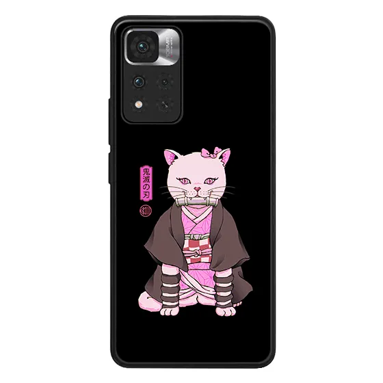 Demon Cat Girl LED Case for Redmi