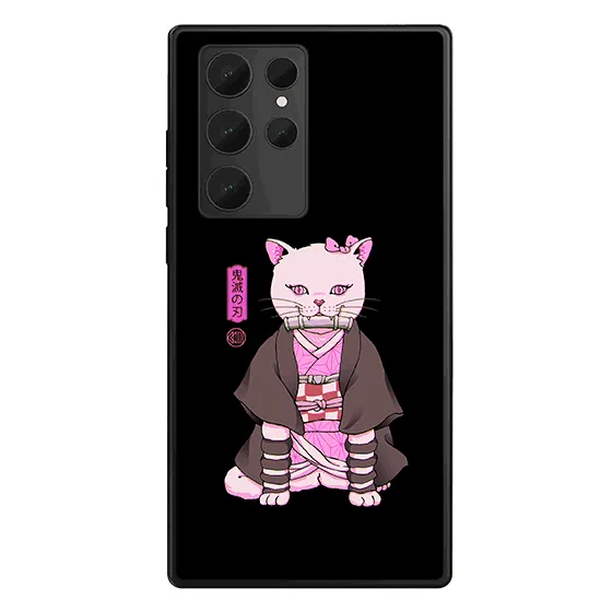 Demon Cat Girl LED Case for Samsung