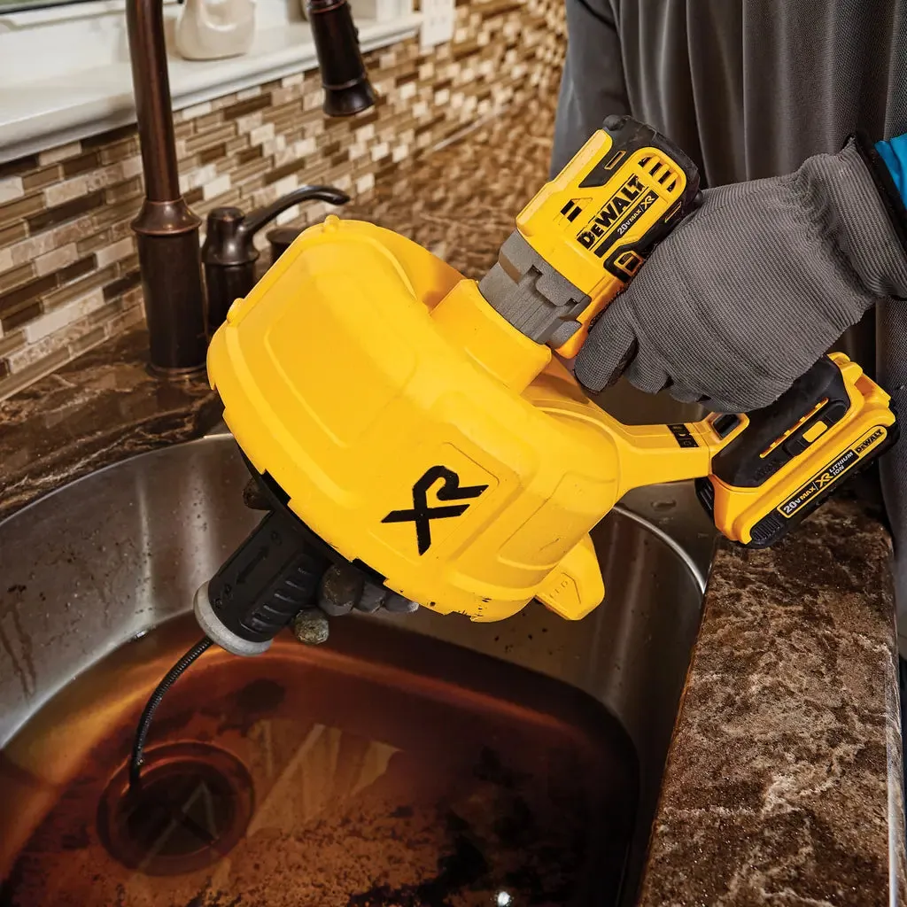 DeWalt 20V MAX* XR‚® Brushless Drain Snake Kit