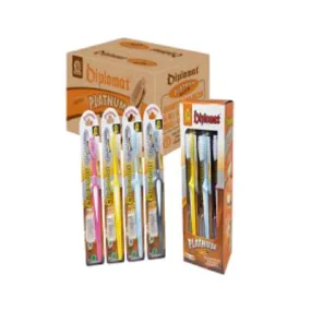 Diplomat Platinum Toothbrush Assorted