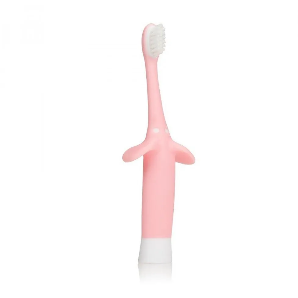 Dr.Brown's Infant-to-Toddler Toothbrush- Pink Elephant