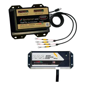 Dual Pro SS2 2 Bank Battery Charger w/2 Bank B.O.S.