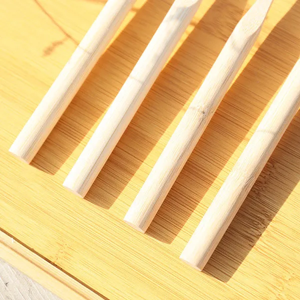 Eco-Friendly Natural Bamboo Charcoal Toothbrushes 5 Packs