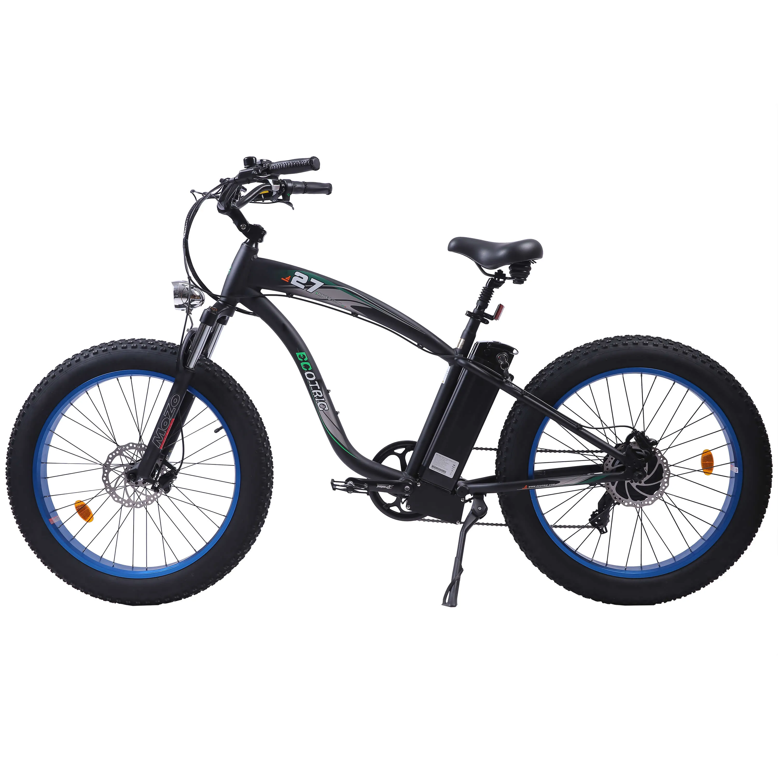 Ecotric 750W Hammer Fat Tire Electric Bike