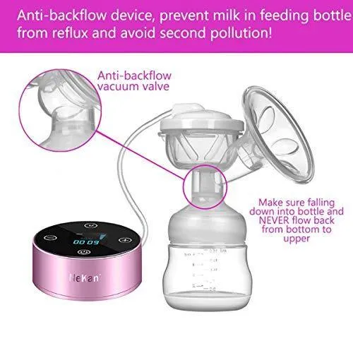 Electric Breast Pump, Rechargeable Breastfeeding Pump with 3 Modes 10 Levels.