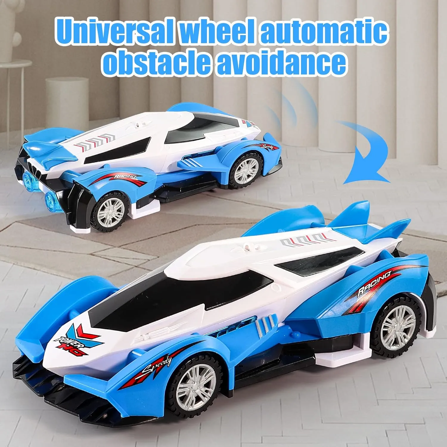 Electric Deformation Rotating Car With Light & Sound