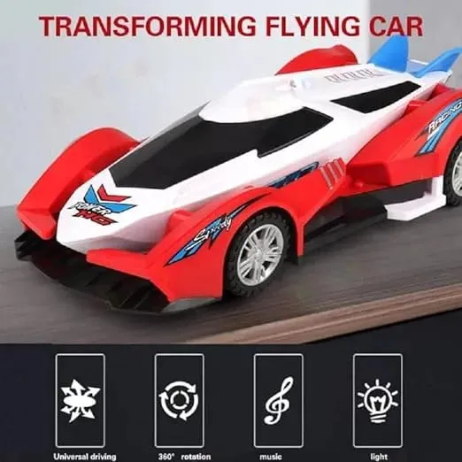 Electric Deformation Rotating Car With Light & Sound