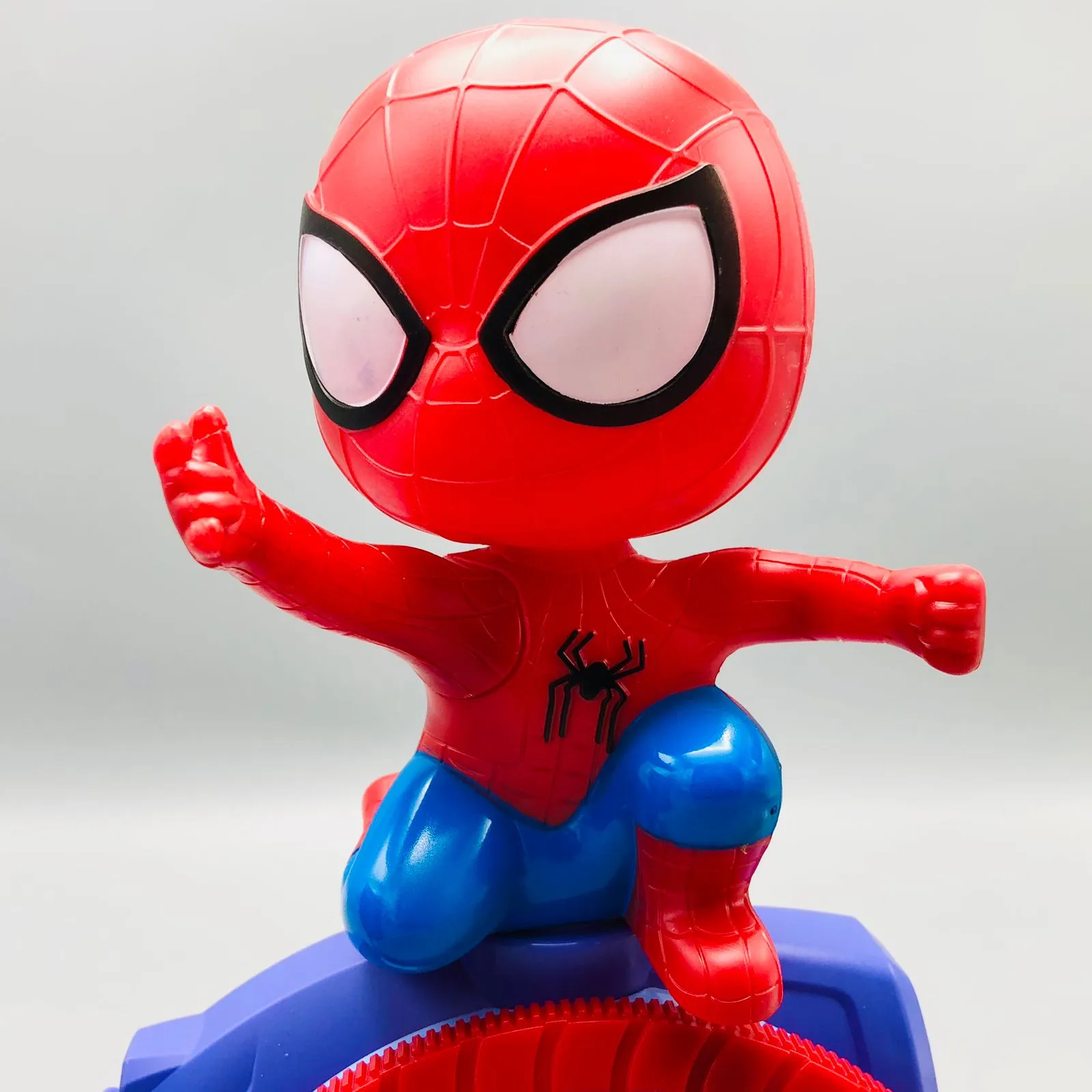 Electric Spider Hero Gear Rotating Toy With light & Music