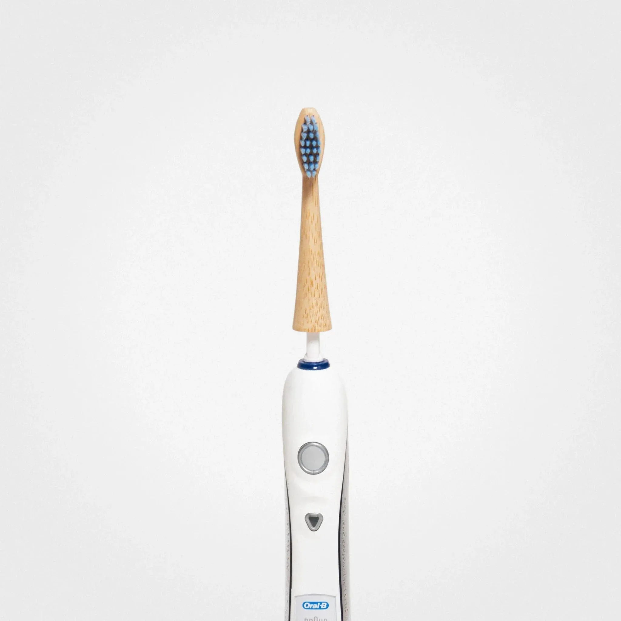 Electric Toothbrush Heads, 4-pack | Made of Bamboo, Colored, Oral-B