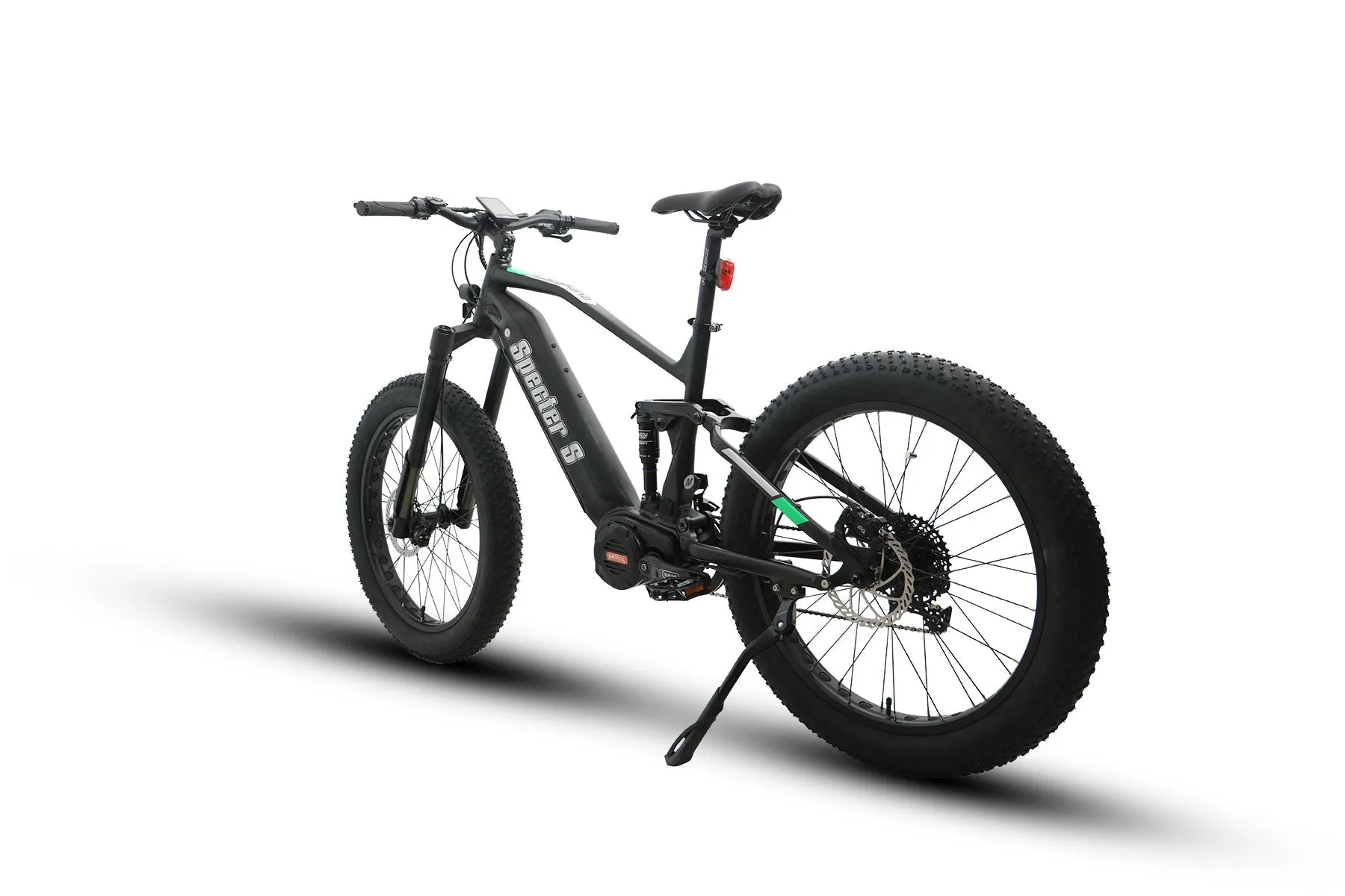 Eunorau Specter S 48V 1000W Full Suspension Dual Battery Electric Hunting Mountain Bike