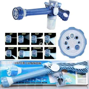 Ez Jet Water Cannon Gun with 8 Spray Soap Dispenser