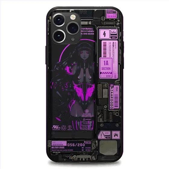 Femme Fatale Industrial LED Case for iPhone