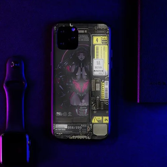 Femme Fatale Industrial LED Case for iPhone