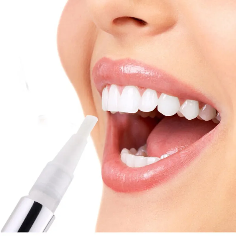 Foreign Trade Wholesale Aluminum Tube Shell Teeth Gel Brush Tooth Cleaning Pen Teeth Whitening Pen