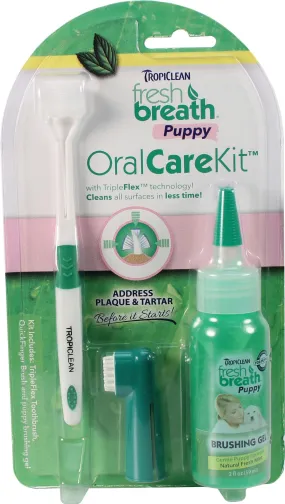 Fresh Breath Oral Care Kit For Puppies