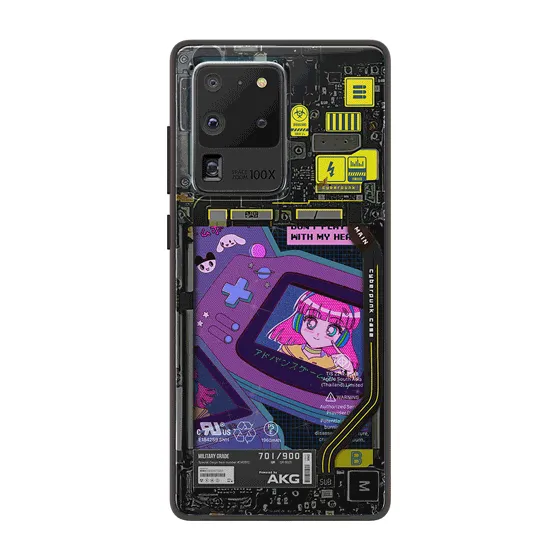 GAME OVER Industrial LED Case for Samsung