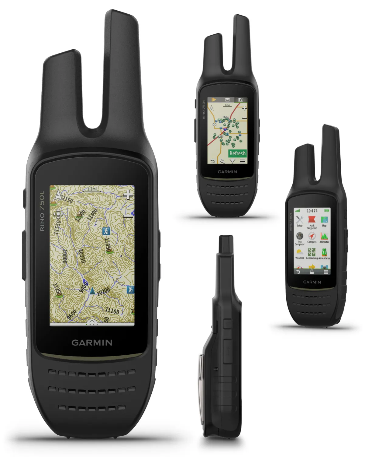 Garmin Rino 750t Two-Way Radio with Topo Mapping