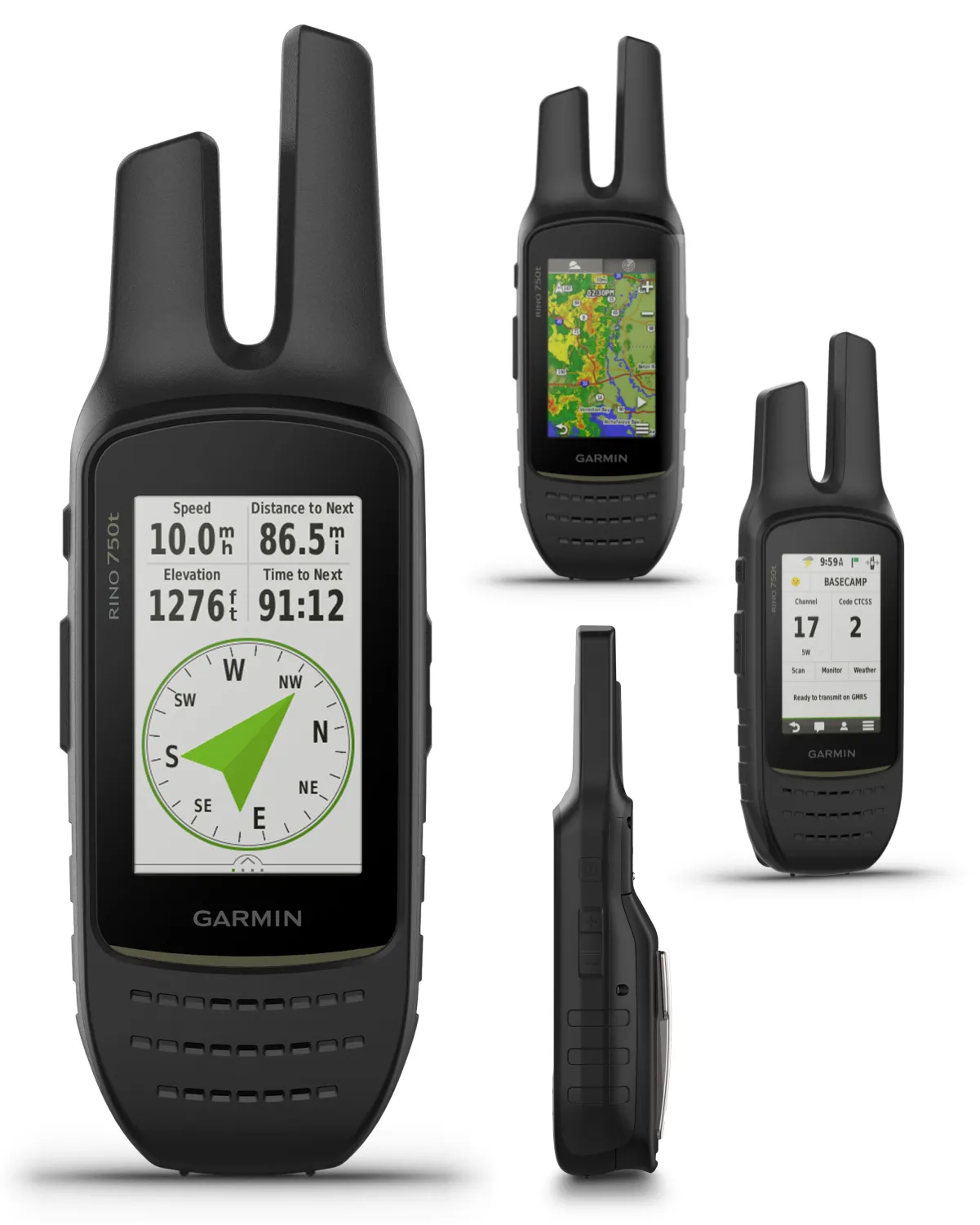 Garmin Rino 750t Two-Way Radio with Topo Mapping